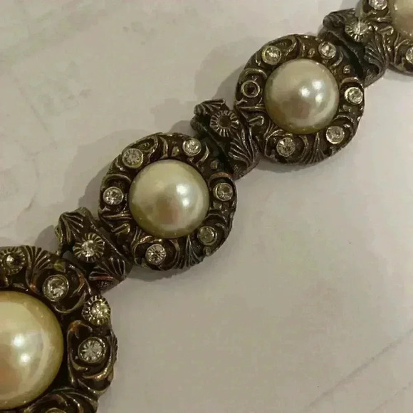 Bronze choker necklace - Picture 7 of 9